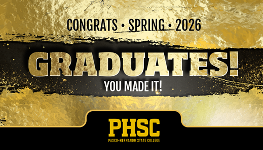 Text stating "Congrats, Spring 2026 Graduates! You Made it!"