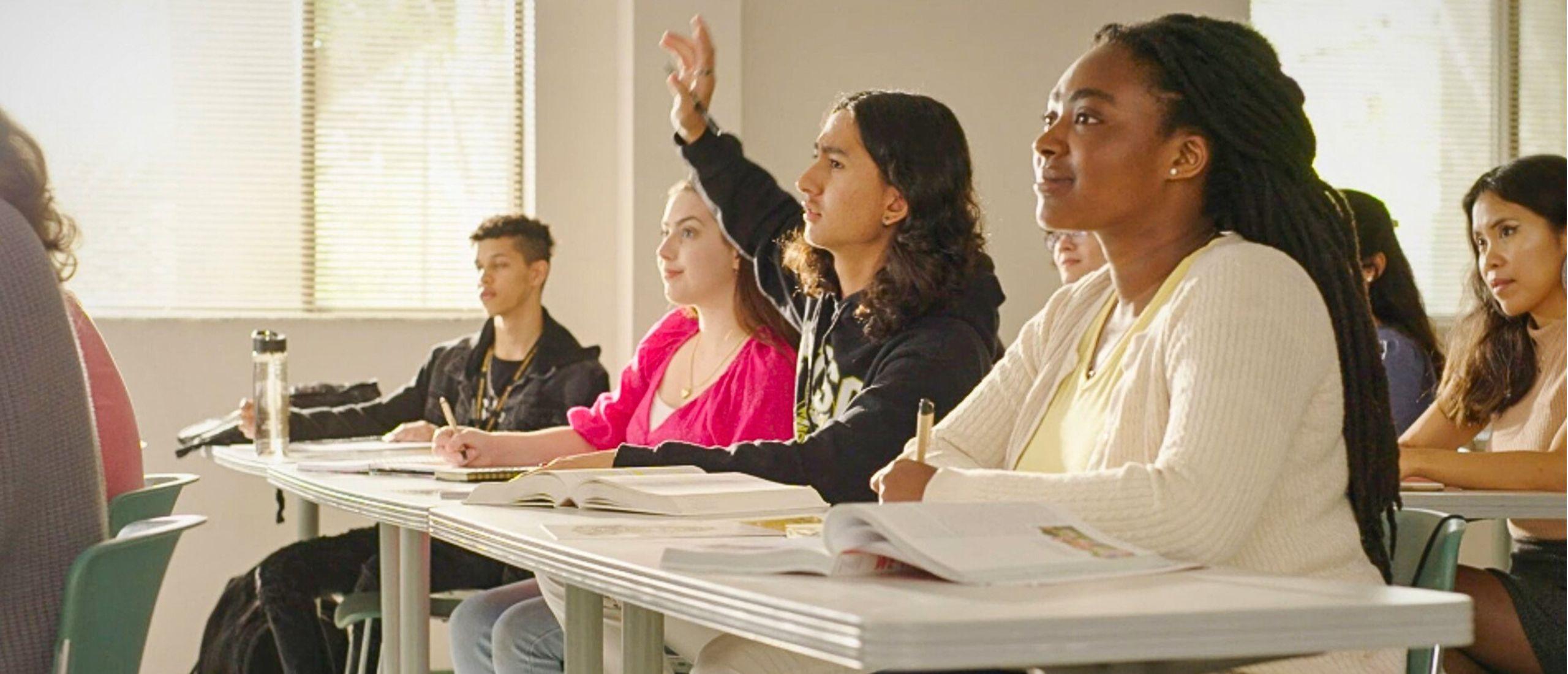 PHSC students in a classroom