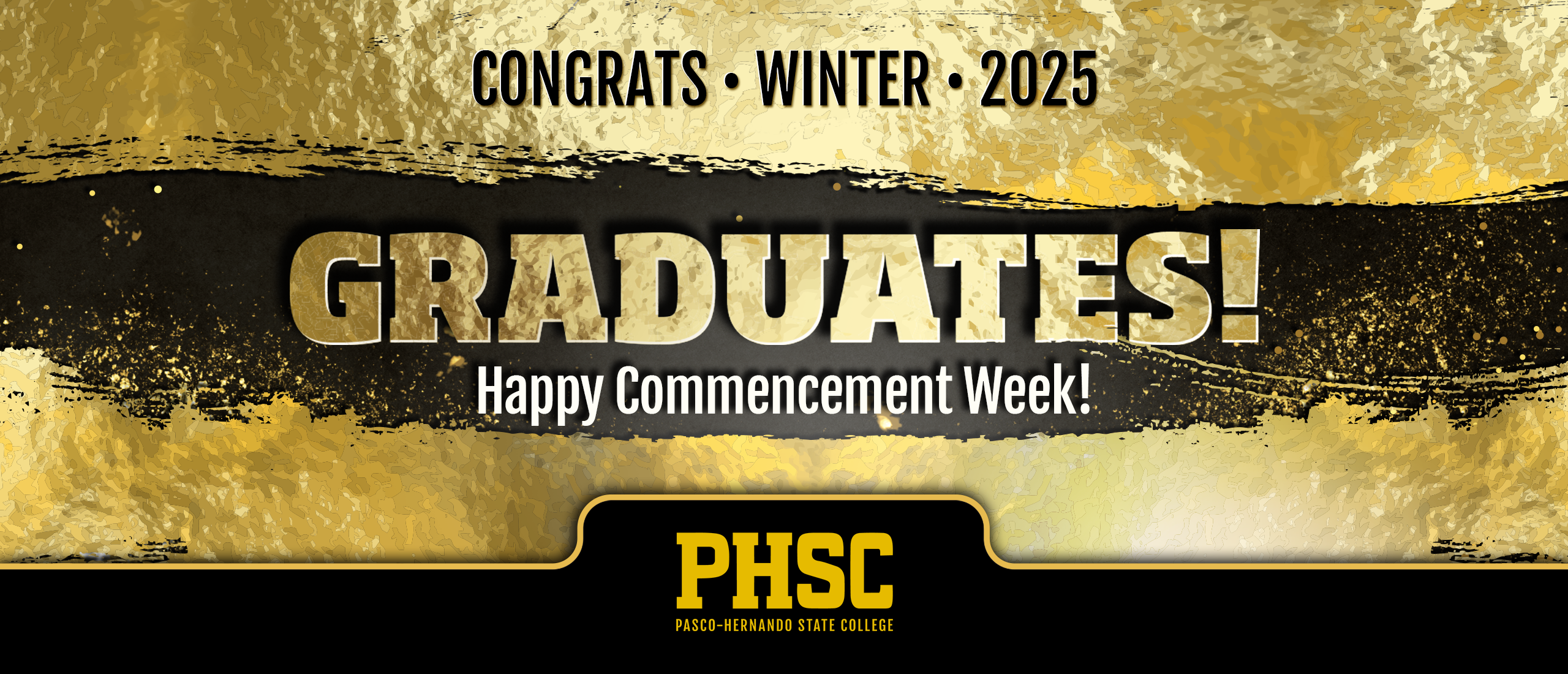 Congrats Winter 2025 Graduates! Happy Commencement Week!