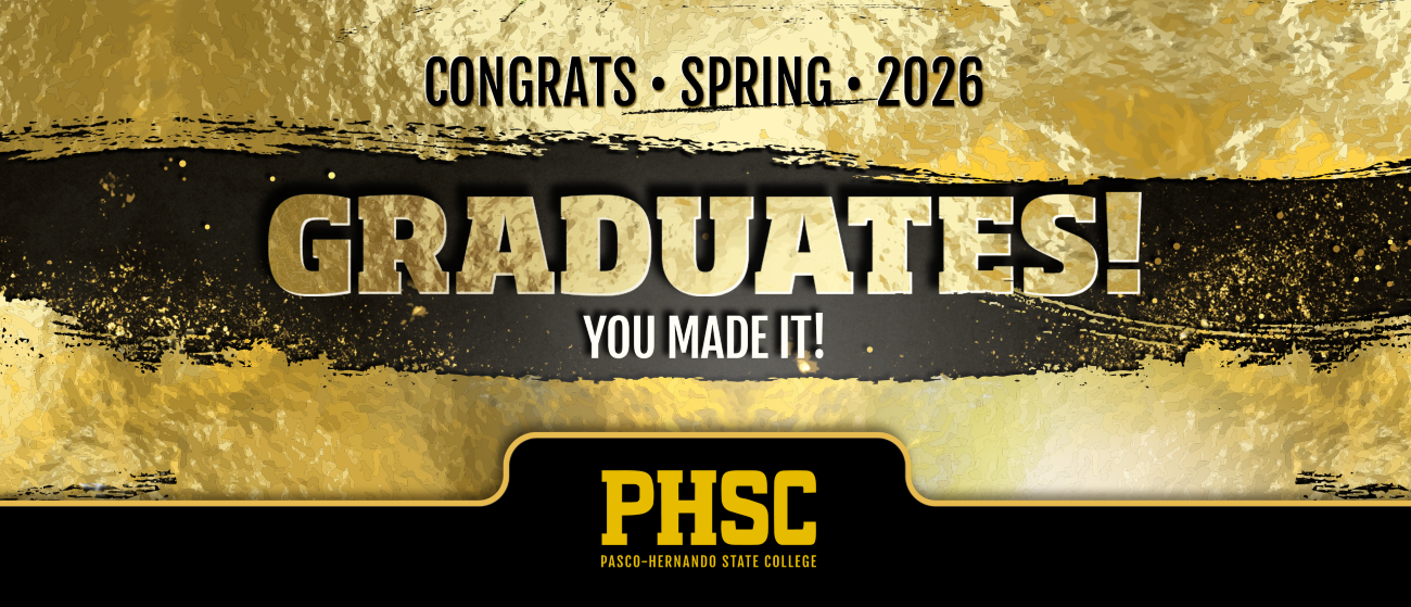 Text stating "Congrats, Spring 2026 Graduates! You made it!"