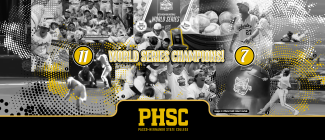 Collage of baseball team photos from the championship tournament.