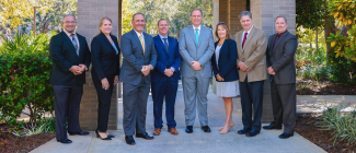 Group portrait of PHSC's President's Administrative Leadership Team members