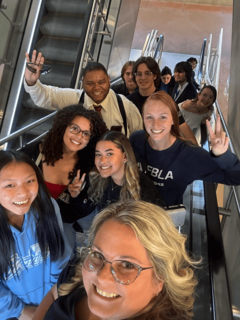 PHSC Alumni and National Champion Samantha Mutter and PHSC FBLA State Officers