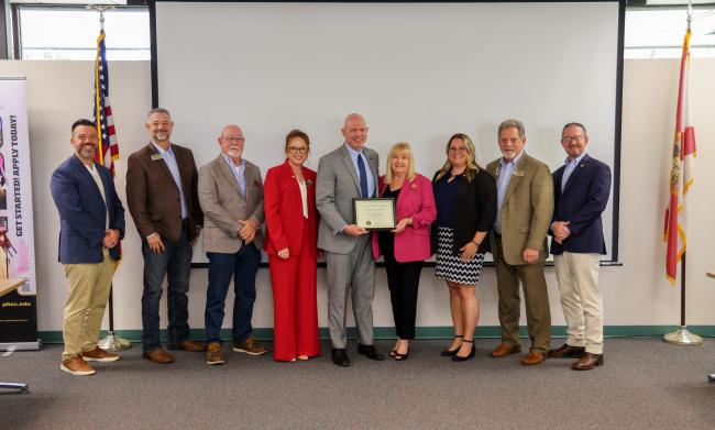 PHSC District Board of Trustees at the July 2025 general meeting