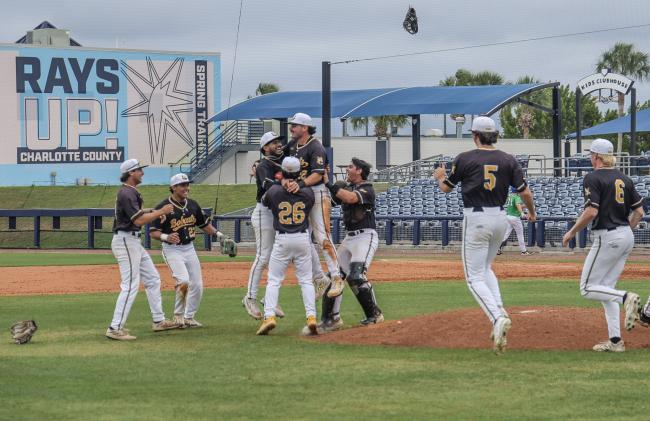 PHSC celebrating their championship win against Lake-Sumter