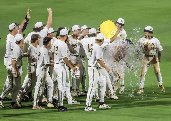 PHSC celebrating their semi-final qualifier against Palm Beach